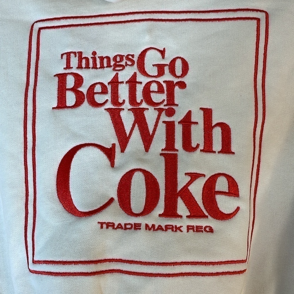Puma CocaCola Logo Embroidered Hoodie. XS. NWT. - Picture 10 of 12
